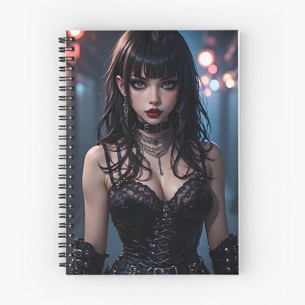 Item preview, Hot Goth Girl Waifu Beautiful Woman 396 designed and sold by Your New Fixation.