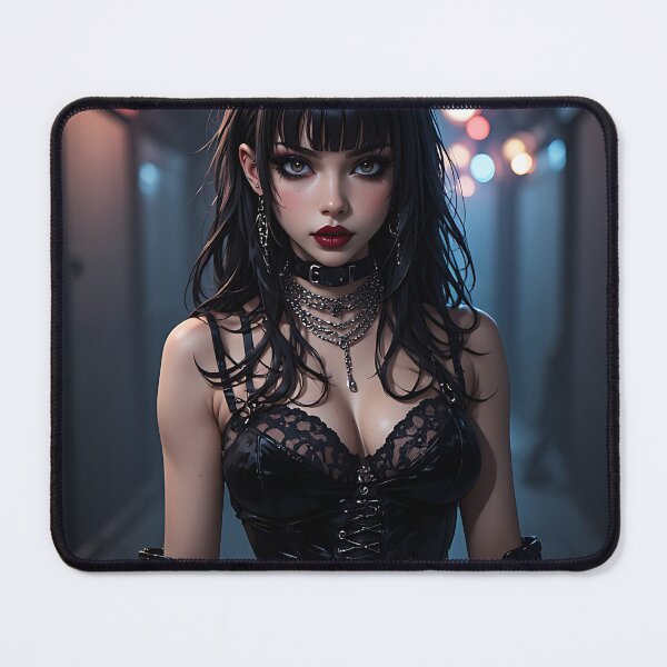 Item preview, Hot Goth Girl Waifu Beautiful Woman 396 designed and sold by Your New Fixation.