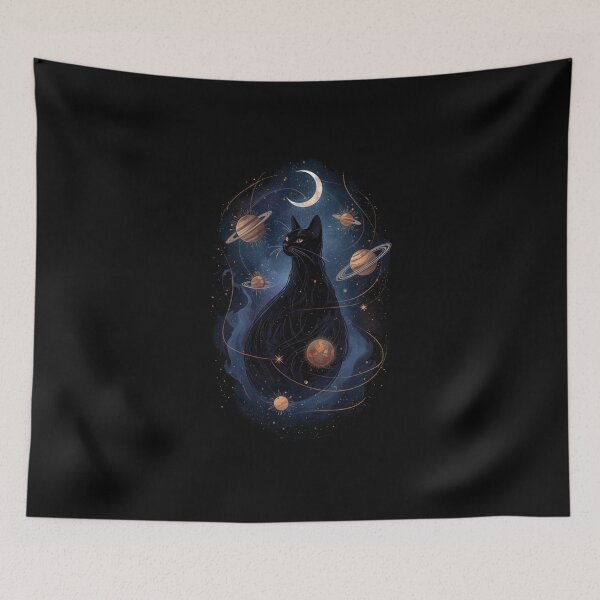 Item preview, ArtCelestialBlackCat designed and sold by Artrendzs.