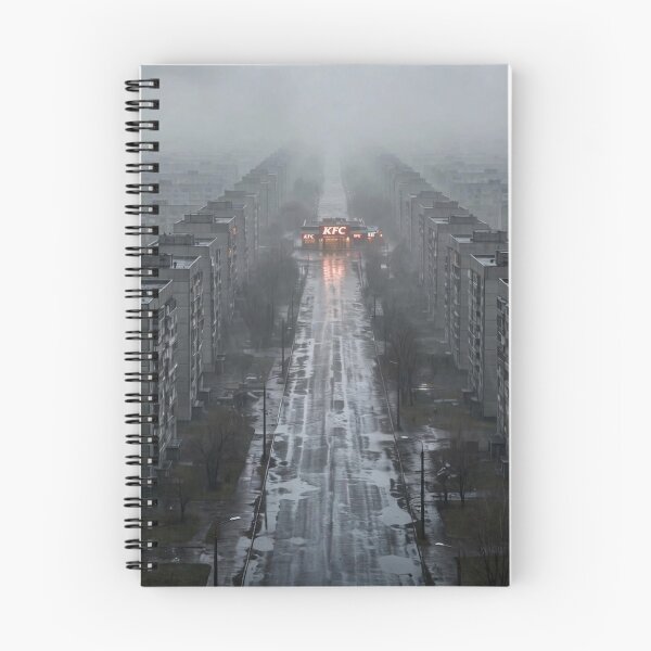 Item preview, Foggy Post-Soviet City KFC designed and sold by Late Theory.