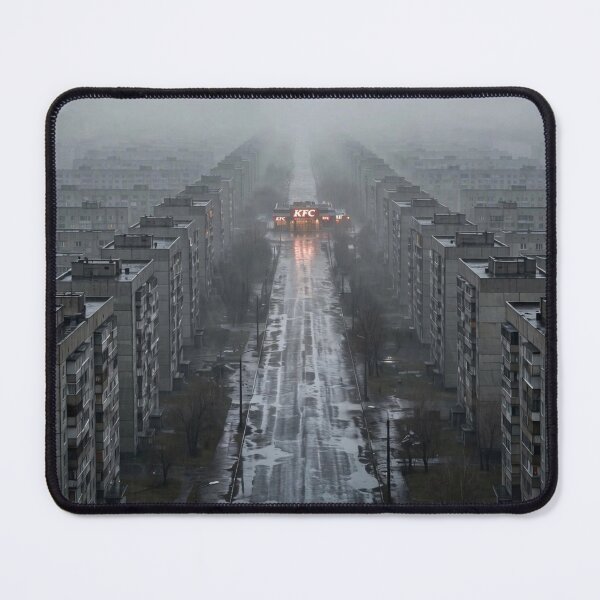 Item preview, Foggy Post-Soviet City KFC designed and sold by Late Theory.