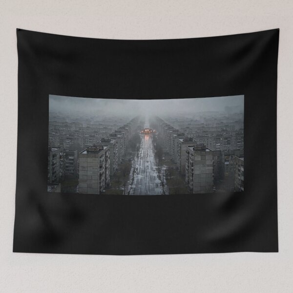 Item preview, Foggy Post-Soviet City KFC designed and sold by Late Theory.