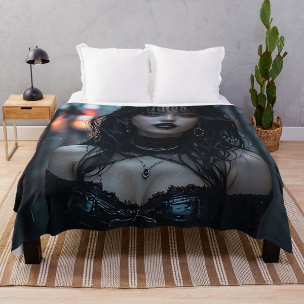 Item preview, Hot Goth Girl Waifu Beautiful Woman 399 designed and sold by Your New Fixation.