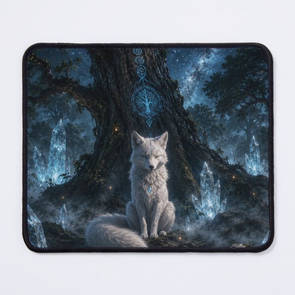 Item preview, Mystical Forest Fox designed and sold by CrystalRealmStudio.