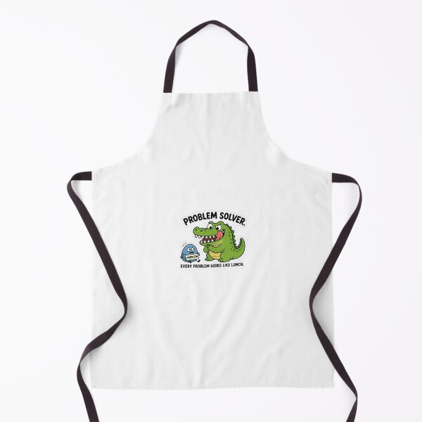 Item preview, Problem Solver Crocodile Funny Sticker | Every Problem Looks Like Lunch designed and sold by Brogno-x.