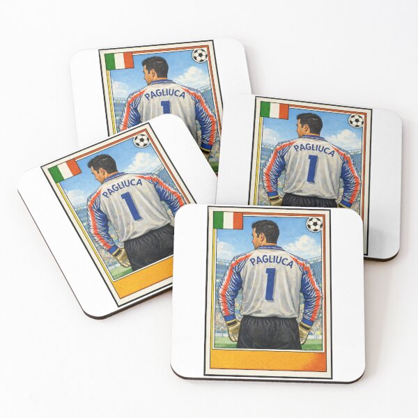 Item preview, Il Muro - Retro Pagliuca Italia Azzurri shirt. designed and sold by Tony Panini Retro.
