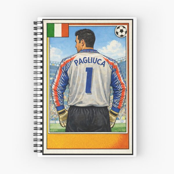 Item preview, Il Muro - Retro Pagliuca Italia Azzurri shirt. designed and sold by Tony Panini Retro.