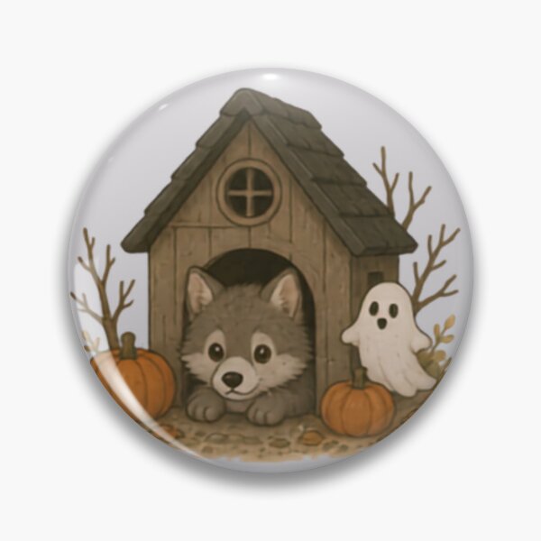 Item preview, Haunted Hideout Spooky Wolf designed and sold by MellowMunchkins.