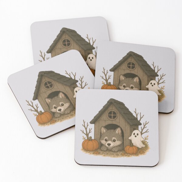 Item preview, Haunted Hideout Spooky Wolf designed and sold by MellowMunchkins.