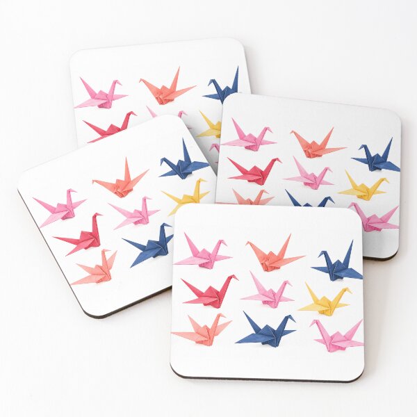 Item preview, Pinky Origami Cranes designed and sold by Ellie&CharChar&Evy.