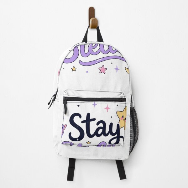 Item preview, Stay Stellar Cute Kawaii Space Quote | Pastel Galaxy Typography | Cosmic Motivational Aesthetic Sticker designed and sold by Sanika arts .