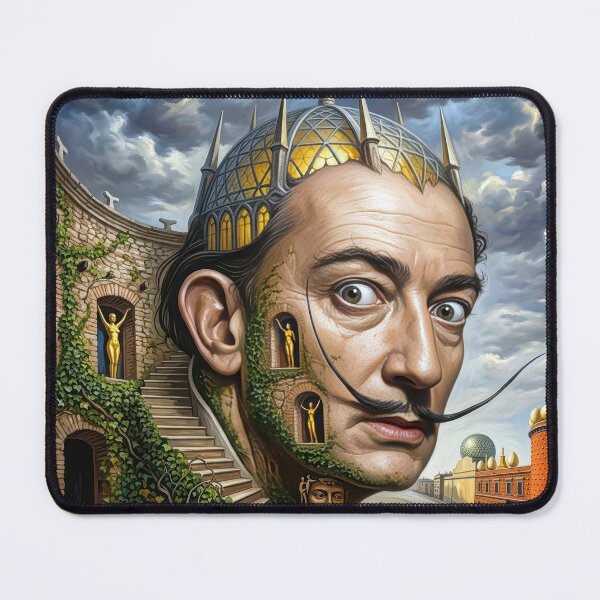 Item preview, Salvador Dali. Cathedral of the Mind designed and sold by andreisky.