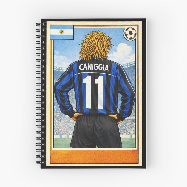 Item preview, El Hijo del Viento - Retro Caniggia Atalanta shirt. designed and sold by Tony Panini Retro.