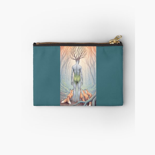 Item preview, Forest Spirit Guardian with Foxes designed and sold by BrunoyzxArt.