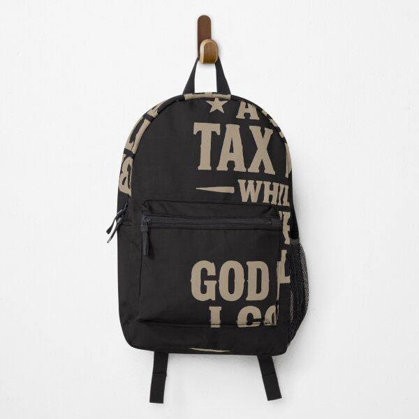 Item preview, God Forbid I Commit A Little Tax Fraud Funny Satirical Quote Design designed and sold by kiralynstration.