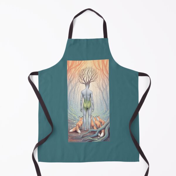 Item preview, Forest Spirit Guardian with Foxes designed and sold by BrunoyzxArt.