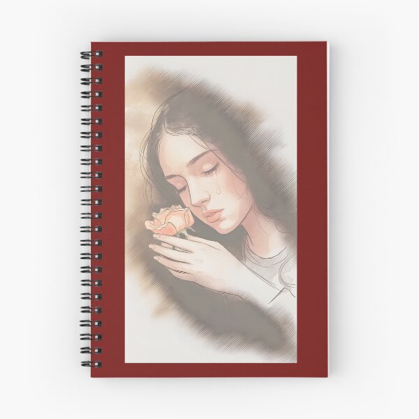 Item preview, Melancholy Rose Tear Art designed and sold by LidiambqArt.