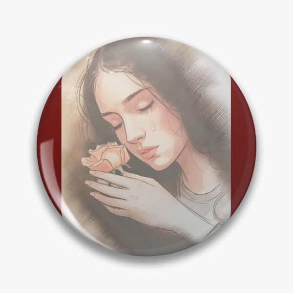 Item preview, Melancholy Rose Tear Art designed and sold by LidiambqArt.