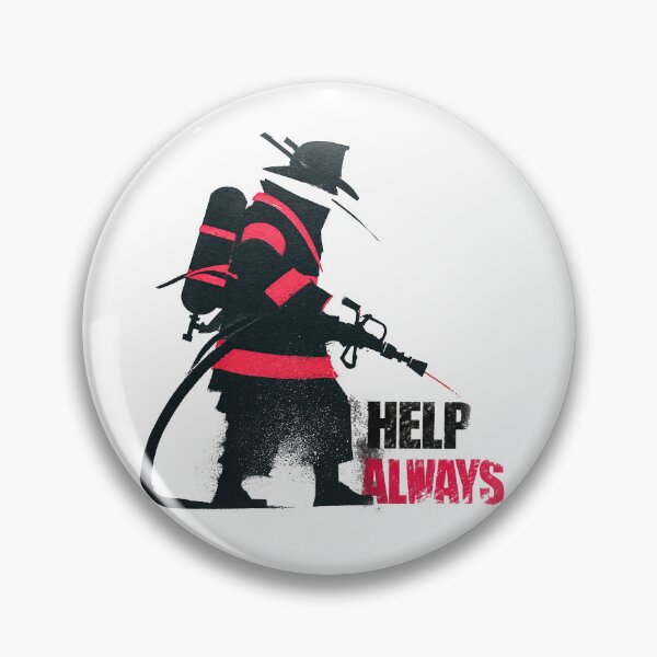 Item preview, Heroic First Responder Firefighter Spray Canvas Profile designed and sold by EdvvinStudios.