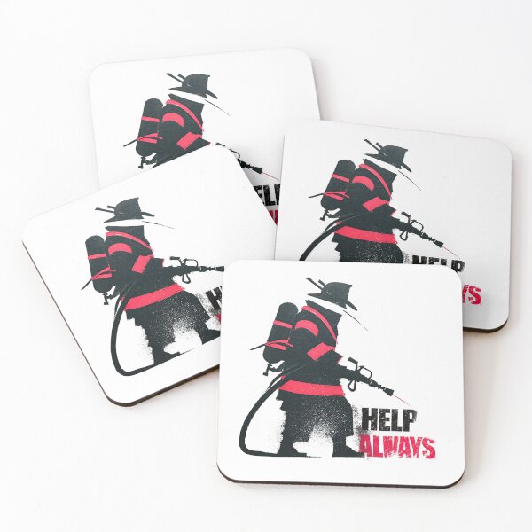 Item preview, Perfil en lienzo de bombero heroico que responde a los primeros auxilios designed and sold by EdvvinStudios.