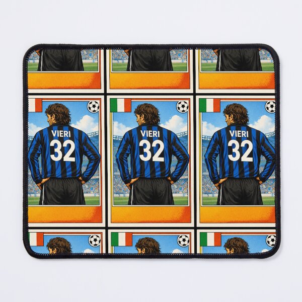 Item preview, Bobo - Retro Vieri Inter Milan shirt. designed and sold by Tony Panini Retro.