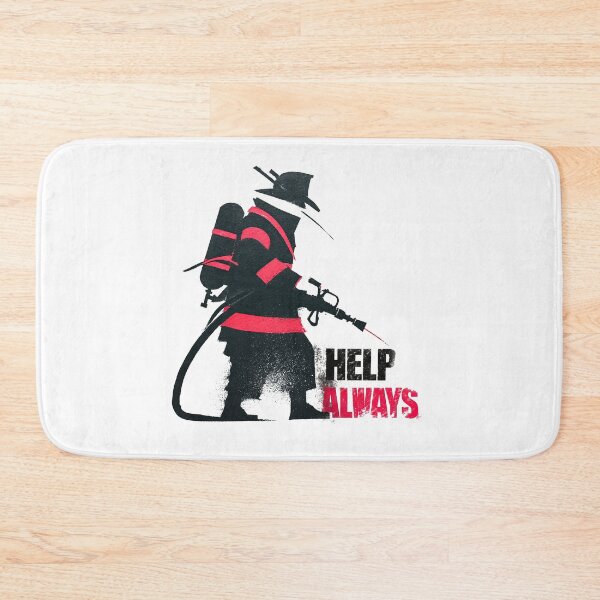 Item preview, Heroic First Responder Firefighter Spray Canvas Profile designed and sold by EdvvinStudios.