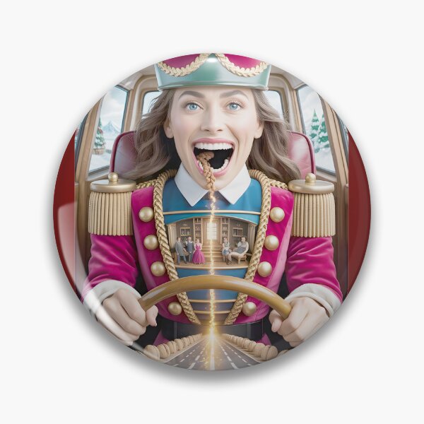 Item preview, Nutcracker Soldier Driving a Road of Walnuts designed and sold by BrunoyzxArt.