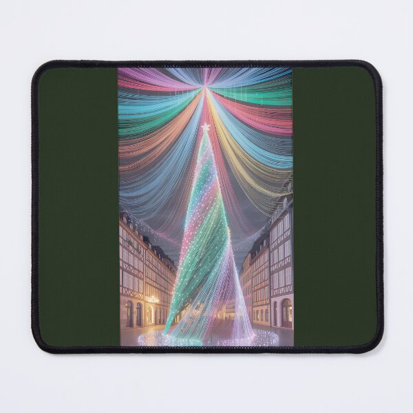 Item preview, Rainbow Lights Christmas Tree Display designed and sold by LidiambqArt.