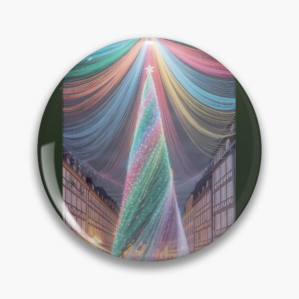 Item preview, Rainbow Lights Christmas Tree Display designed and sold by LidiambqArt.