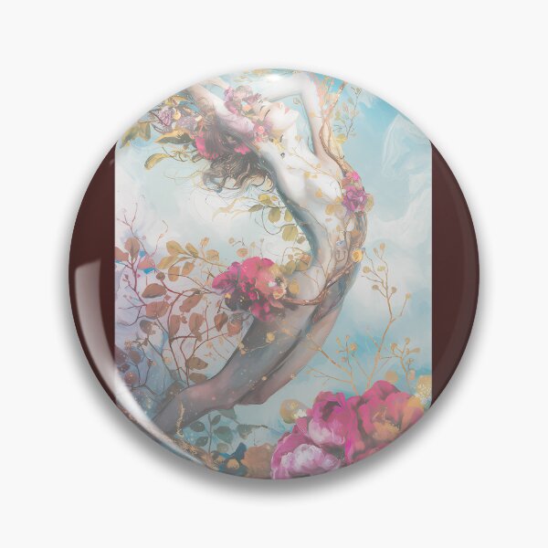 Item preview, Ethereal Bloom Goddess Art designed and sold by BrunoyzxArt.