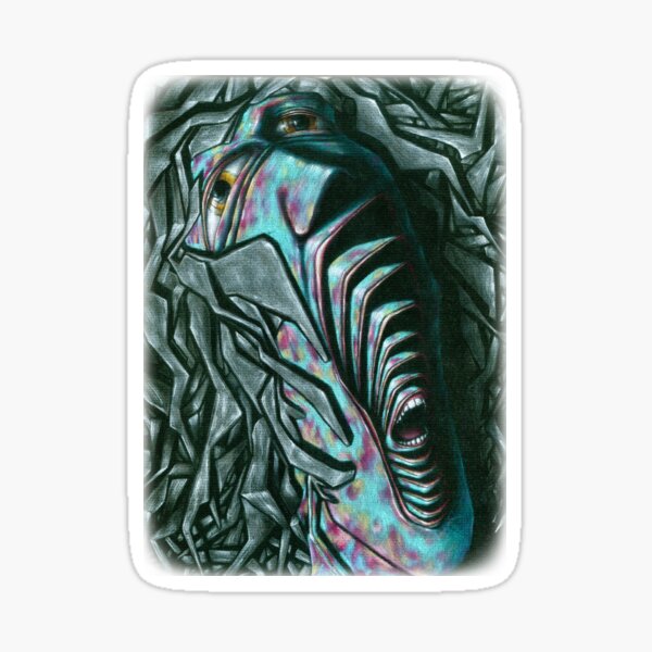 A Fevered Scream Sticker