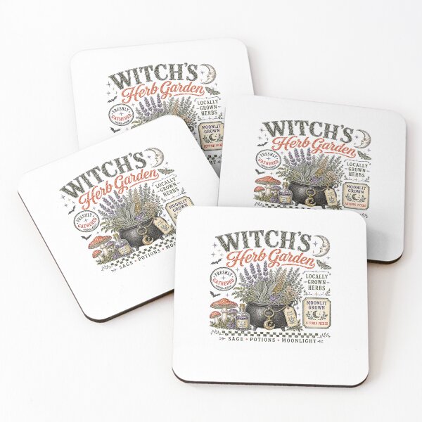 Item preview, Witch's Herb Garden Vintage Witchcore Cottagecore Botanical Design designed and sold by kiralynstration.