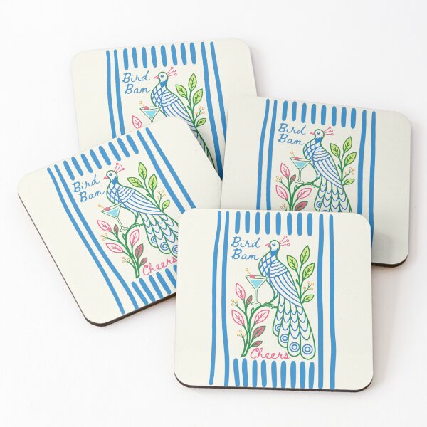 Item preview, Mahjong Mahj Bam Bird Tile Player Cheers Martini Cocktails designed and sold by SunfullyYours.