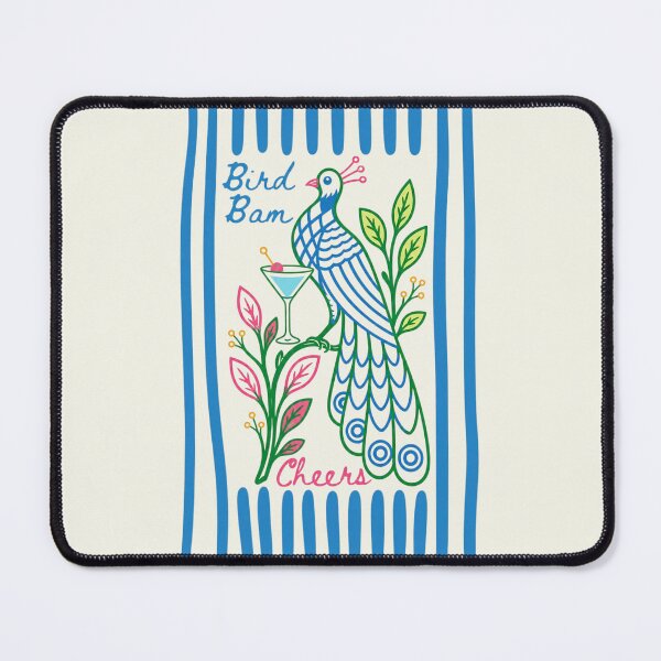 Item preview, Mahjong Mahj Bam Bird Tile Player Cheers Martini Cocktails designed and sold by SunfullyYours.