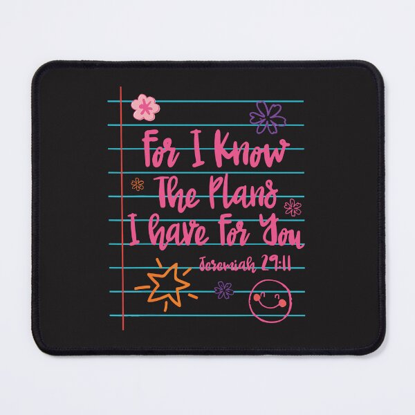 Item preview, Jeremiah 29:11 Christian Bible Verse Faith Inspirational Design designed and sold by kiralynstration.