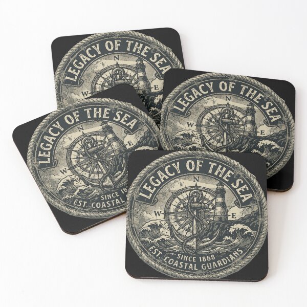 Item preview, Legacy of the Sea Vintage Maritime Americana Design designed and sold by Coasties.