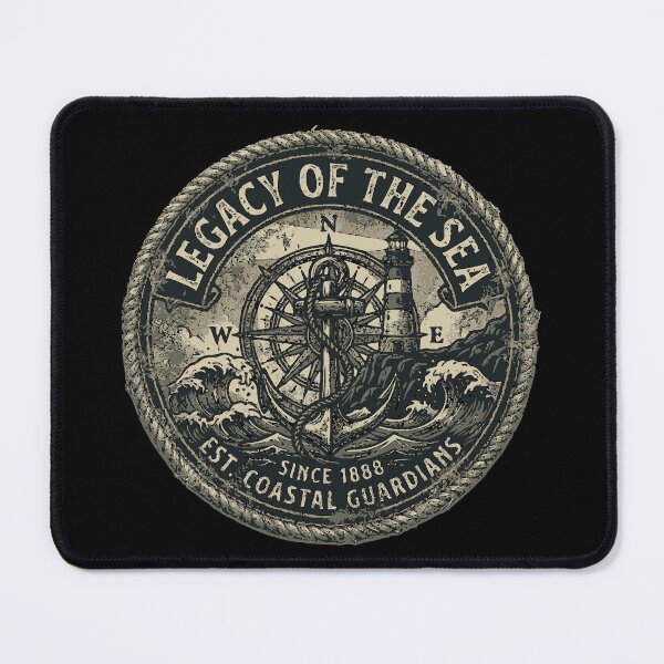Item preview, Legacy of the Sea Vintage Maritime Americana Design designed and sold by Coasties.