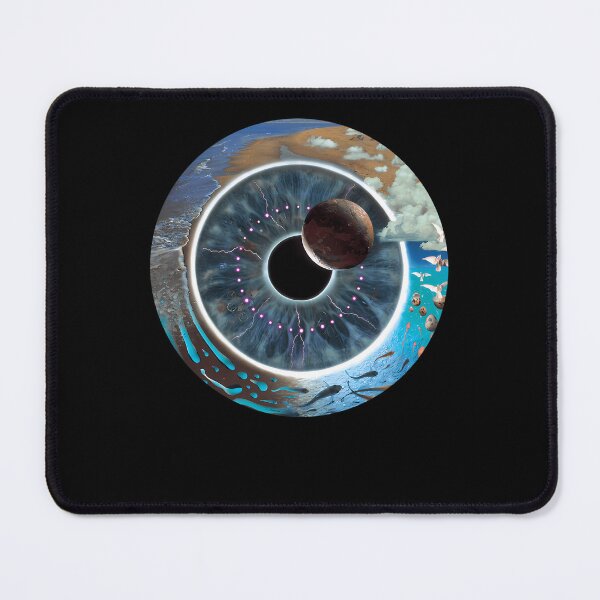 Item preview, Floyd Pulse Eye Surreal Circular Artwork designed and sold by TarikMsid.