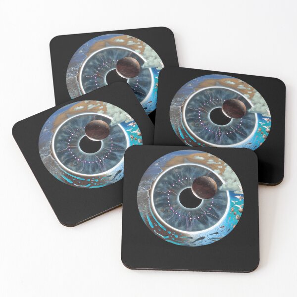 Item preview, Floyd Pulse Eye Surreal Circular Artwork designed and sold by TarikMsid.