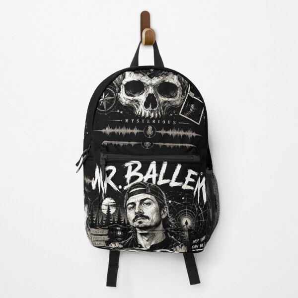 Item preview, Mr Ballen Dark Mystery Horror Podcast Art designed and sold by Abidel.