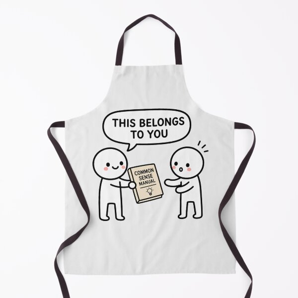 Item preview, Common Sense Manual Funny Sticker designed and sold by MonkiFlipp.