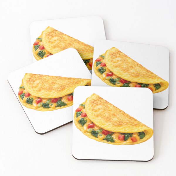 Item preview, Folded Omelet Kawaii Sticker designed and sold by PriyankaSonara.