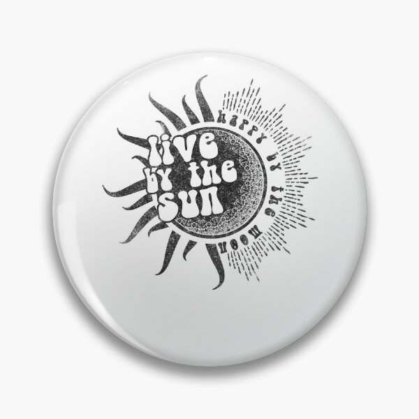 Item preview, Live By The Sun Love By The Moon Celestial Graphic designed and sold by The secret storage room.