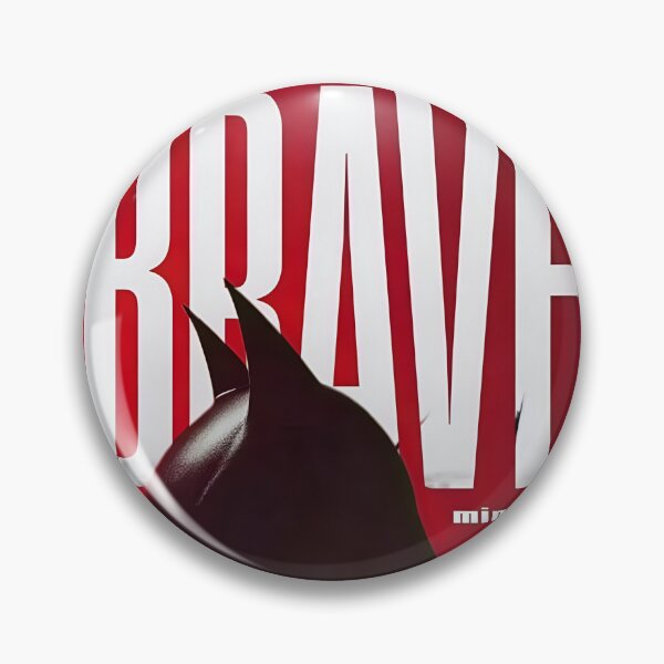 Item preview, Men Are Brave Motivational Typography Art designed and sold by Stickershutter.
