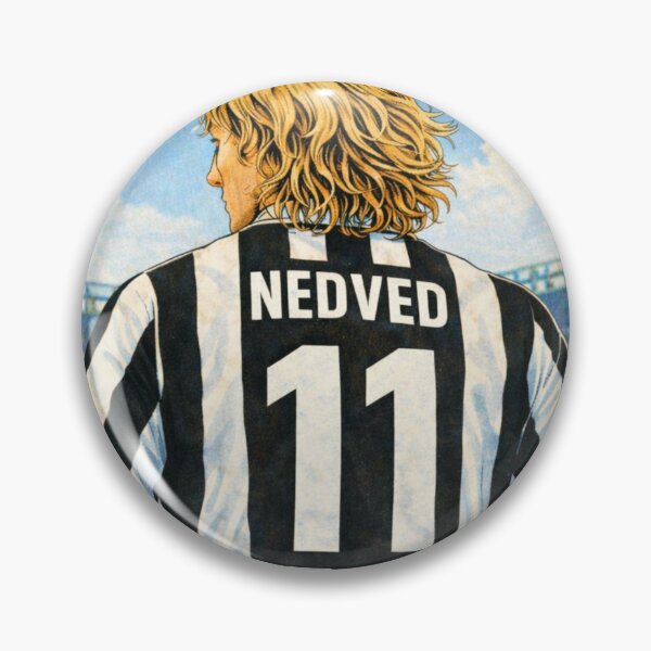Item preview, Furia Ceca - Retro Nedved Juventus shirt. designed and sold by Tony Panini Retro.