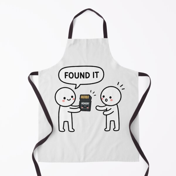Item preview, Found Your Memory Funny Sticker designed and sold by MonkiFlipp.