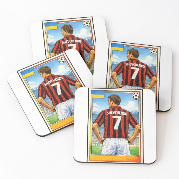 Item preview, Sheva - Retro Shevchenko AC Milan shirt. designed and sold by Tony Panini Retro.