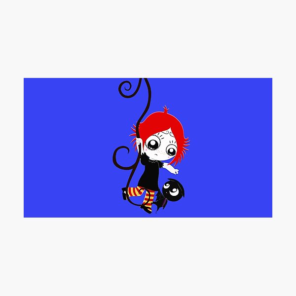 Item preview, Ruby and Scaredy Bat Hanging Out designed and sold by QueenAlicorn.