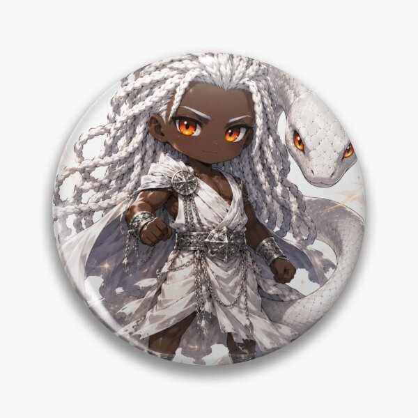 Item preview, King Chibi with White Snake designed and sold by Yomikiru.