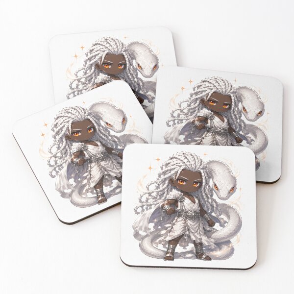 Item preview, King Chibi with White Snake designed and sold by Yomikiru.